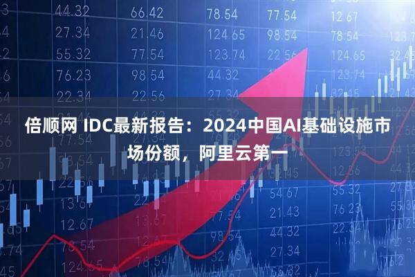 倍顺网 IDC最新报告：2024中国AI基础设施市场份额，阿里云第一